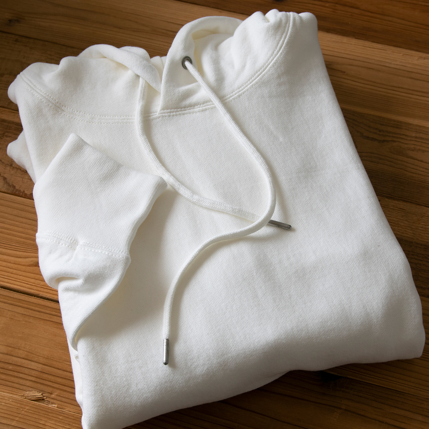 春秋全棉毛圈侧插袋连帽运动卫衣