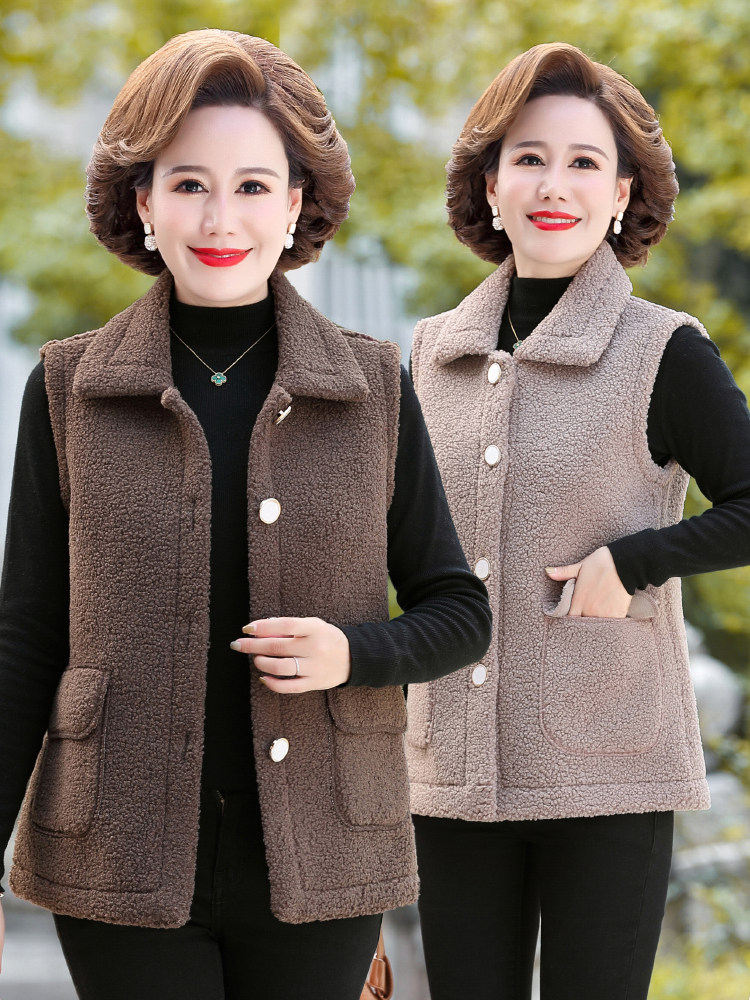 恒源祥中老年人女装春秋棉马甲女士2023新款加厚中年妈妈秋冬季马怎么样,好用不?