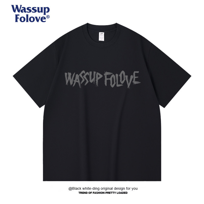 WASSUPfolove短袖男女款夏季