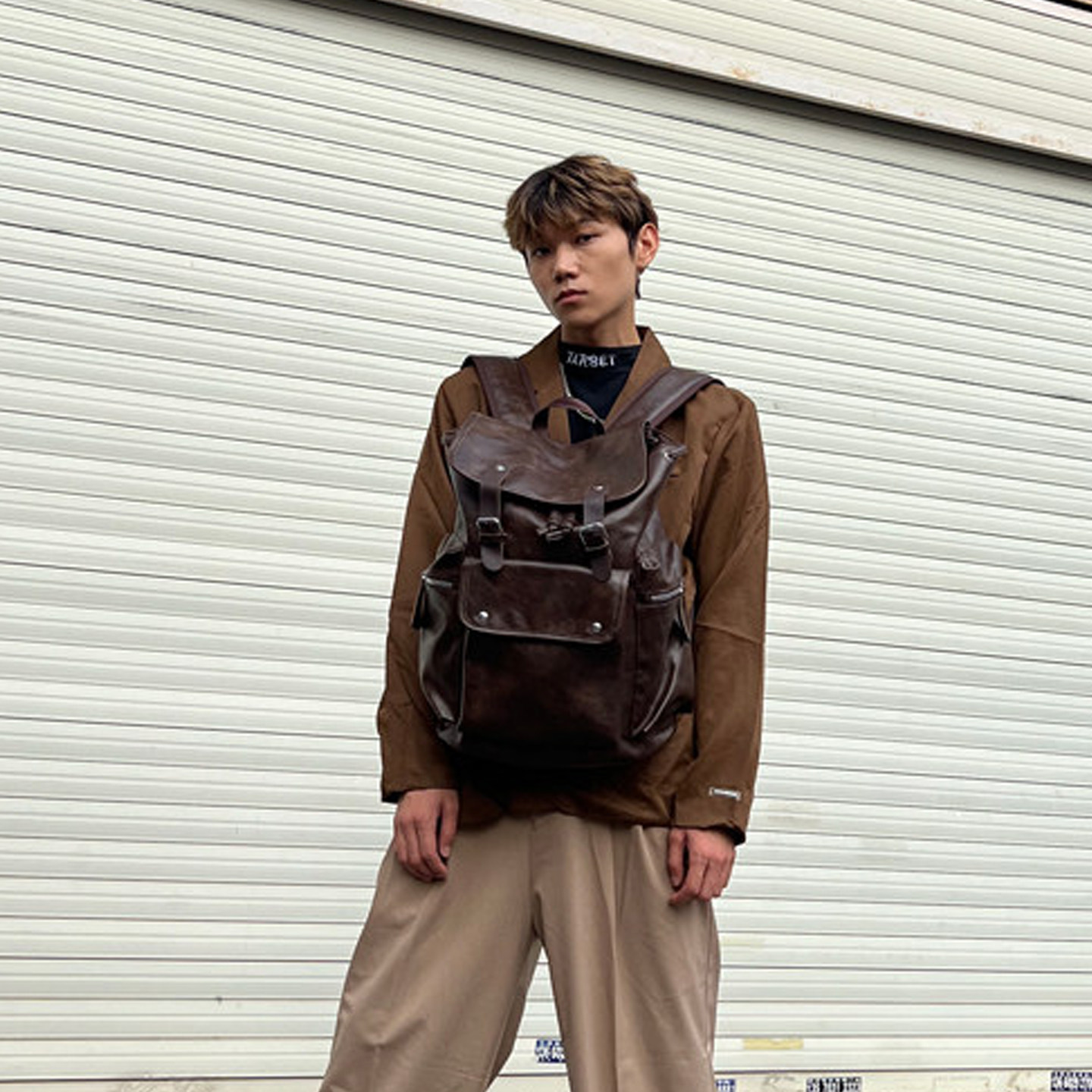 XC暗黑系大学生书包复古时髦腋下双肩包大容量潮牌街头男女电脑包,箱包皮具/热销女包/男包,男士包袋,淘宝优惠券,粉丝福利购,淘宝优惠卷