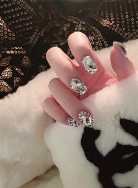 光疗穿戴假指甲贴片成品美甲