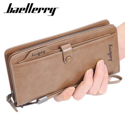 A mans wallet with a knuckle bag of money and a high-perfor