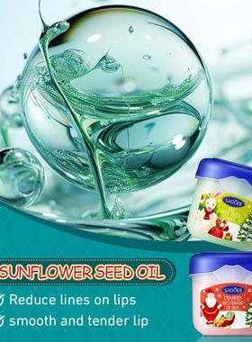 Christmas fixes the christmas lip-painted box, dry-fracked l