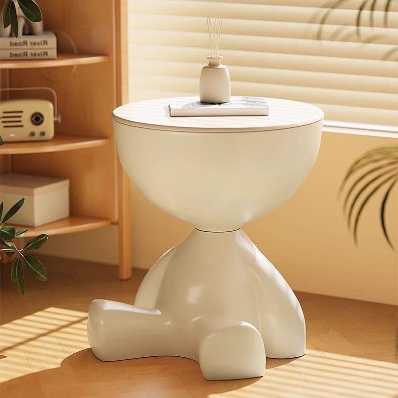 25 bedside cabinets with creative little flat-headed tea and