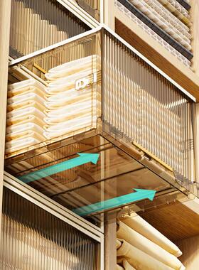 Collapseable drawer-style home closet clothes to store the l