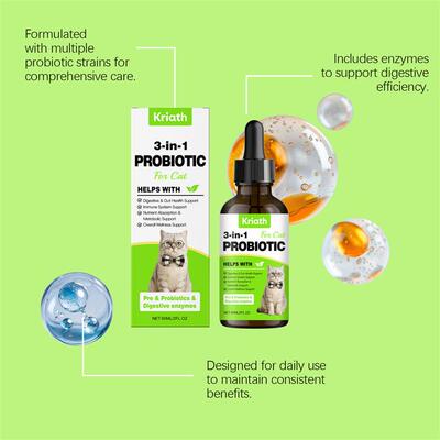 Cat tributary dropsters support intestinal balance and ease