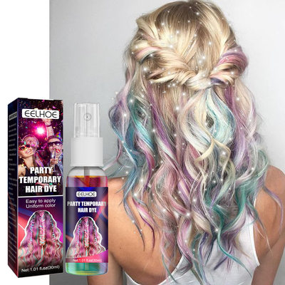 Hair Spray Disposable Party Flash Hair Agent Color Hair Fast