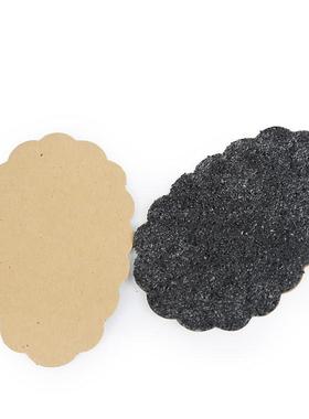 The soles of the sanded shoes, the soles of the skating heel