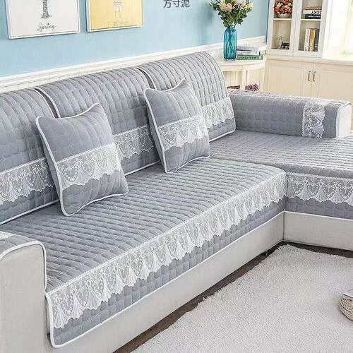 Four seasons of fashion sofa mats with a blanket of towels a