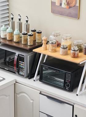 Desktop set-up kitchen-side microwave set-up canner to accom