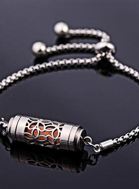The stainless steel lavender bracelets, the fragrance diffus