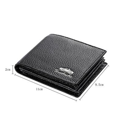 Mens wallets are short and thick, and Chinese young people