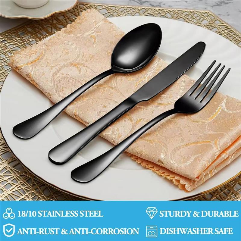 20/40 pairs of stainless steel food set with 8 people with b