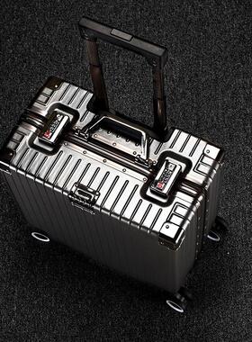 The 18-inch aluminium frame puller suitcase can be boarded 2