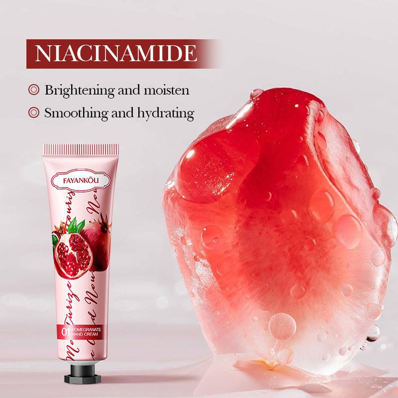 Fayankou red pomegranate hand cream, wet autumn/winter dry c