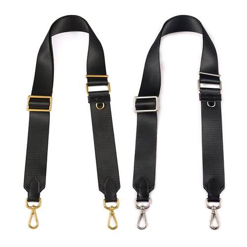 MHS-F-1 Black replacement wide shoulder belt for Hobo cotton