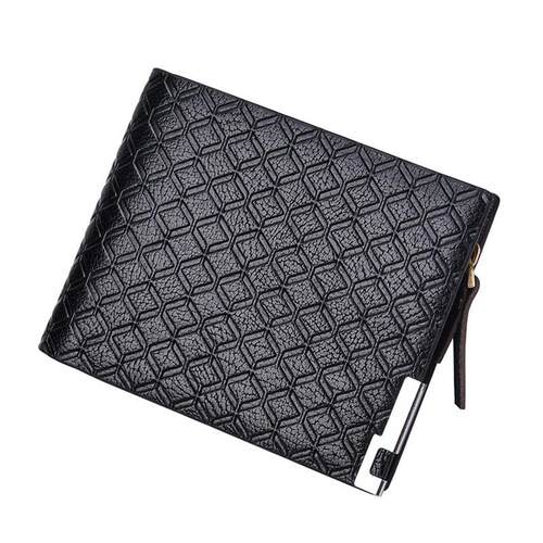 Mens purses are multi-carat wallets, short-chained zero wal