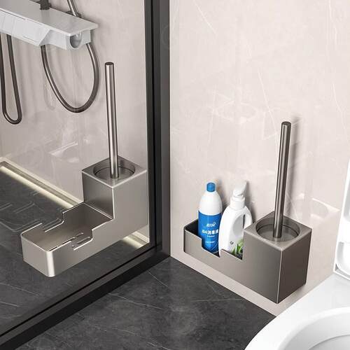 Toilet brusher, home toilet-free puncture-free toilet-cleani