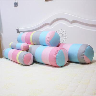 All cotton cylindrical pillows can wash childrens cartoon p