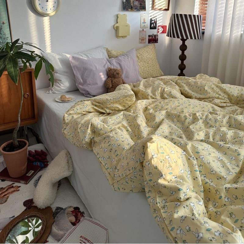 Four pairs of cotton sheets in the Xinjiang Gardens all-tamp