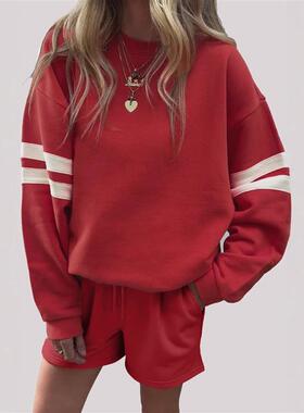 Autumn 2025 scaffolded shoulder-sleeved Euro-American Leisur