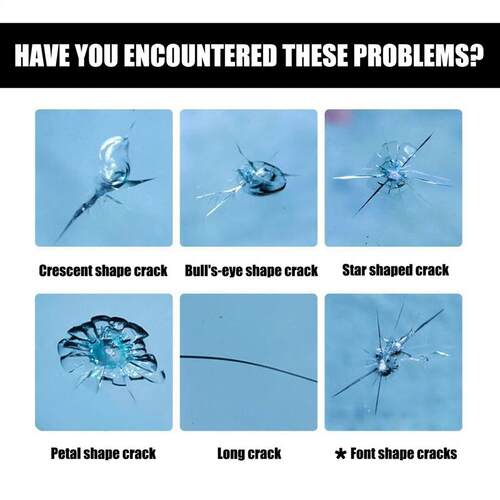 The windshield glue, the crack glue, the solid glue.