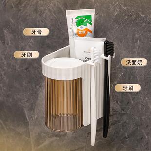 Toothbrush shelves, free of perforated cups of brushed tooth