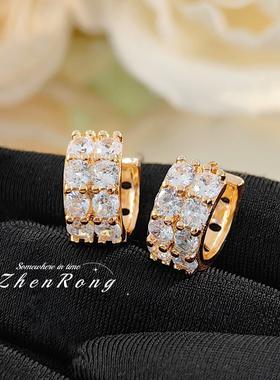 Vintage-deep-deep-difficult earrings for women with a soft,