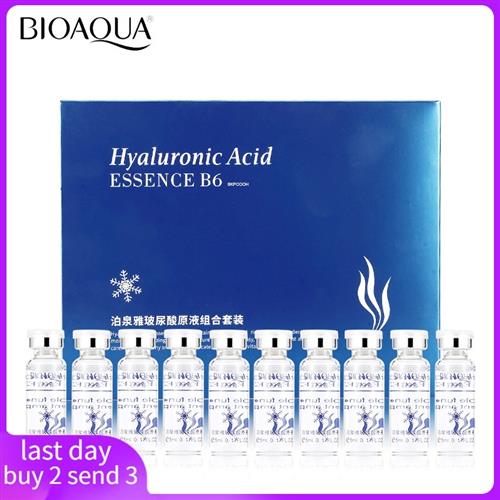10pcs Serum Moisturizing Hyaluronic Acid Vitamin Face unisex