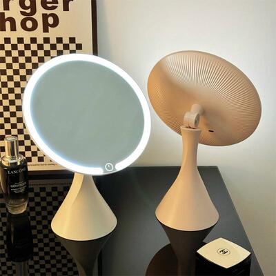 Desktop mirrors, small mirror bedroom dorms, lighted with li