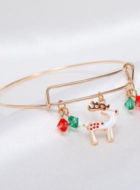 O.S. Fashion bracelets alloyed and oiled moose coiled and st