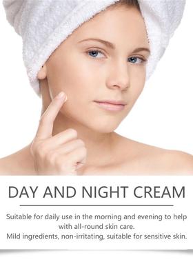 Look at yellow face cream, soaking wet and soaking soft skin