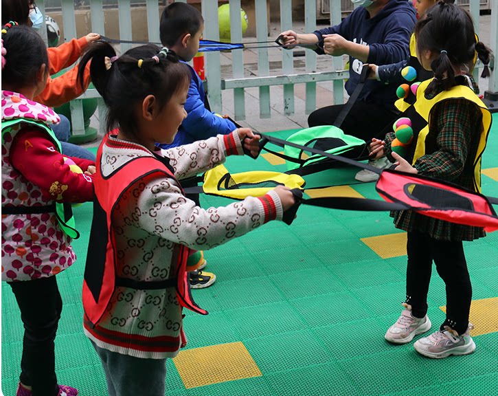 幼儿园双人抛接球体智能道具 儿童感统训练器材趣味游戏户外玩具