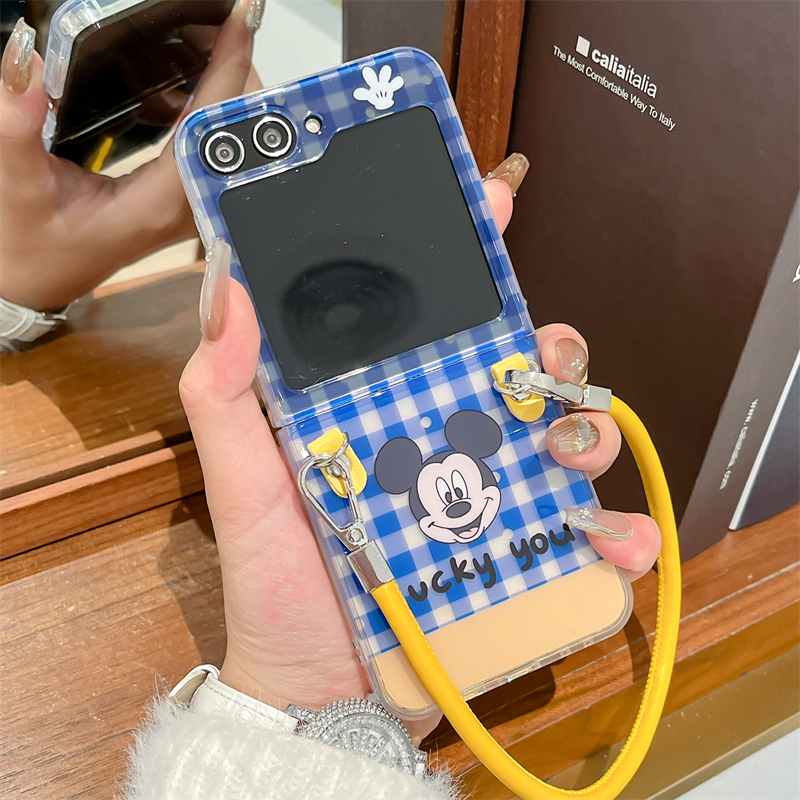 三星GalaxyZFlip7手机壳格子米奇