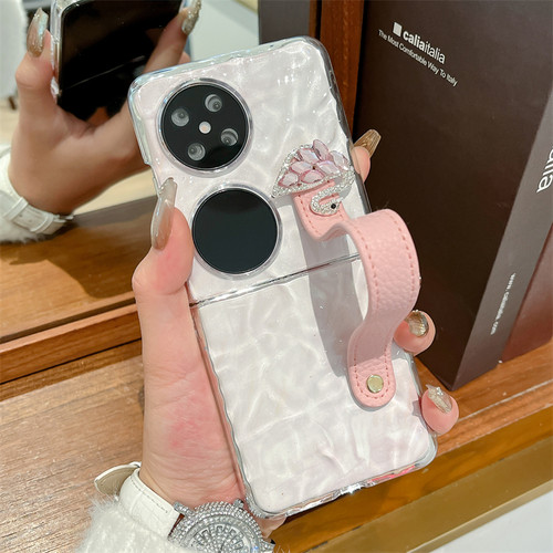 pocket2手机壳透明水波纹