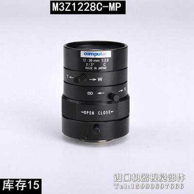 议价computar M3Z1228C-MP 百万像素变焦工业镜头 12-36mm 1:2.8