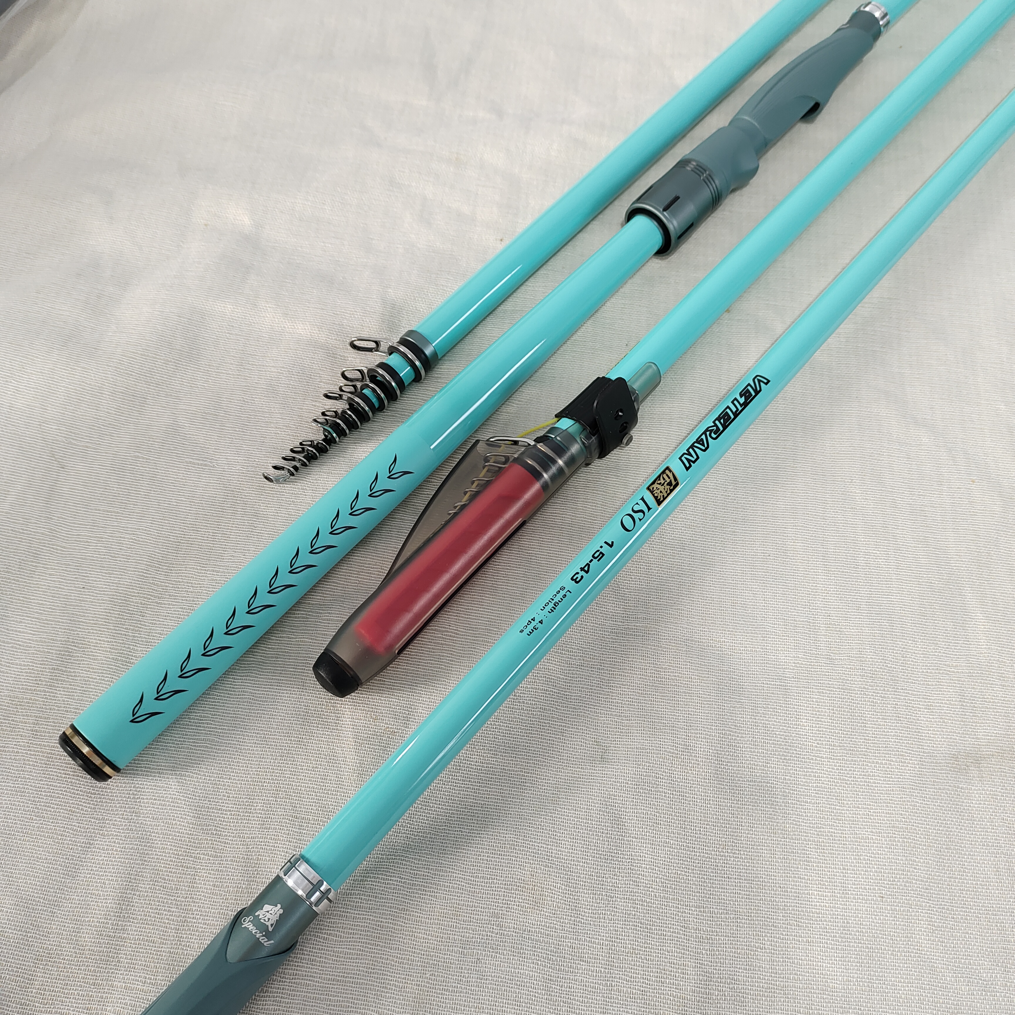 矶钓竿 超轻超细  1.5/2.0号方形斜导环滑漂浮游黑鲷船筏矶竿鱼竿