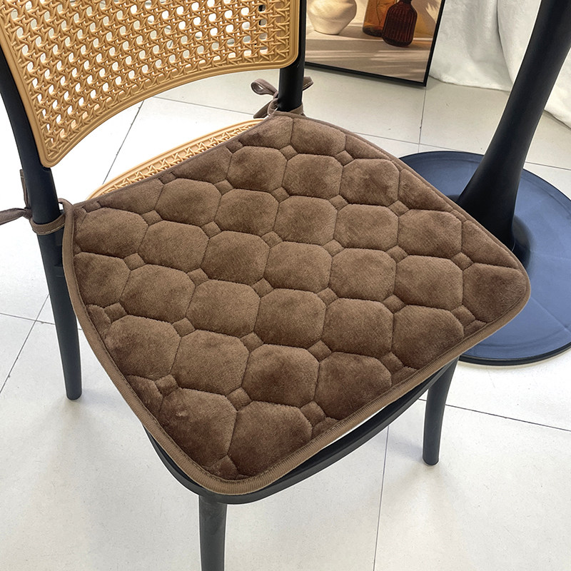 加厚椅垫马蹄形椅子坐垫办公室久坐不累学生屁股垫餐椅垫秋冬保暖