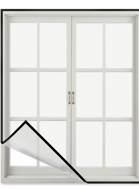 定做家用纱窗纱网非磁免打孔门帘自装魔术贴自粘防蚊子沙窗可拆卸