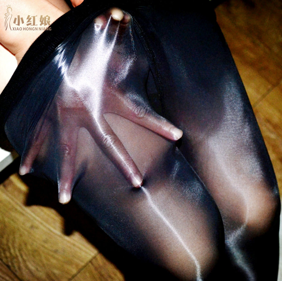 8D超油亮油光反光袜丝滑一线T裆九分紧身显瘦糖果彩色连裤袜