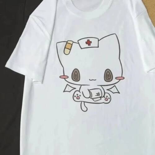 Men Women T Shirts Cartoon Printed Funny Couple Sweet Short