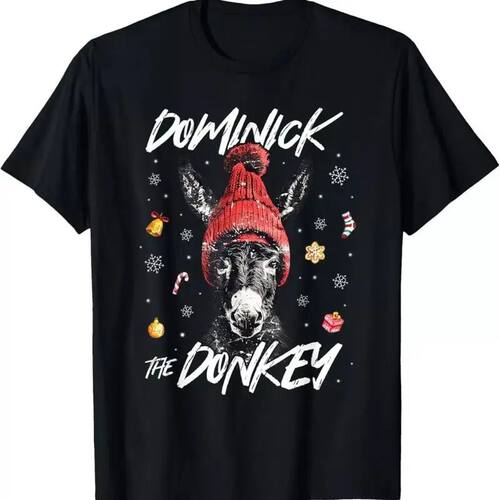 Dominick The Donkey Christmas Funny Xmas Lover T Shirt