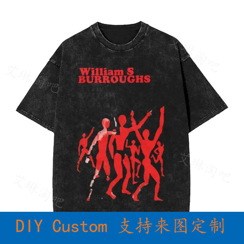 William Burroughs Wild Boys Vintage Oversized T-Shirt Long S