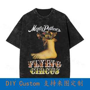 Monty Python Foot Animation  Oversized T-Shirt VETF