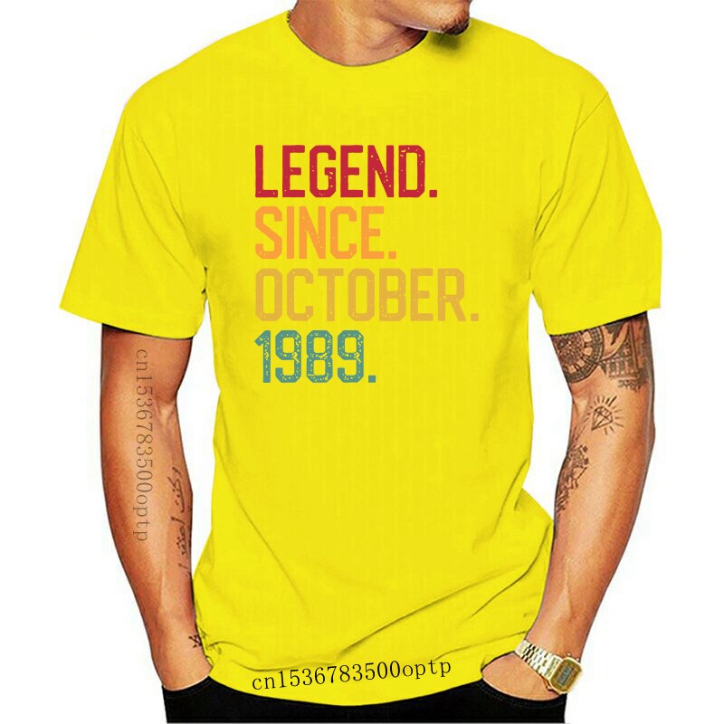 30th birthday gifts legend born october 1989 30 years old t
