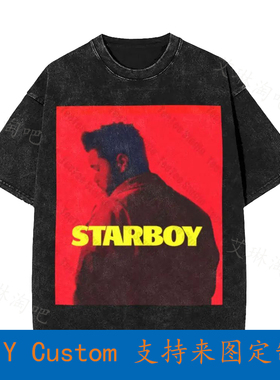 Starboy Weeknd Xo Daft Musicpunk Poster Vintage Oversized T-