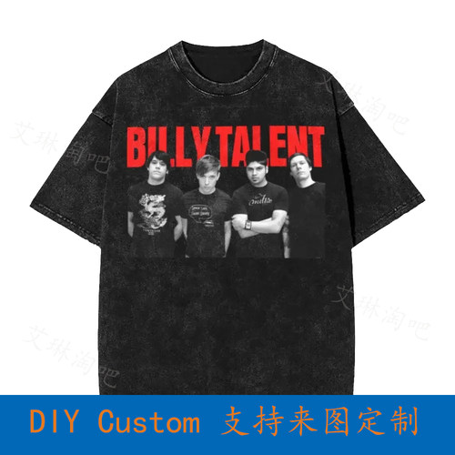 Billy Talent Canadian Rock Band Vintage Oversized T-Shirt ZM