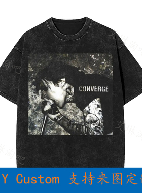 Converge Jacob Bannon American Metalcore Vintage Oversized T