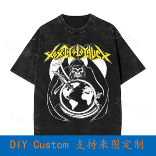 Toxic Holocaust The Reaper Vintage Oversized T-Shirt ZQR8