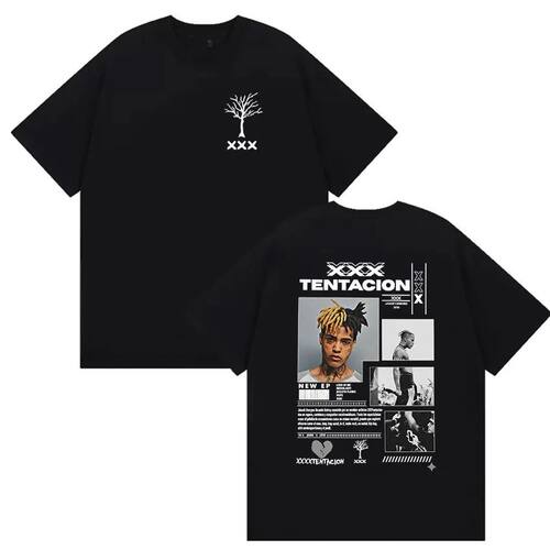 Rapper XXXTentacion Tour Album 2026 Graphic T Shirts Men's H